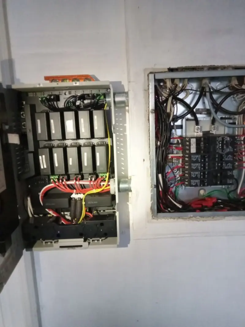 Electrical panel upgrade completed for Electrical Inspection in Enoch